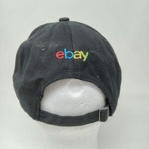 EBay Hat Cap Strap Back Black Seller Community Embroidered Mens One Size